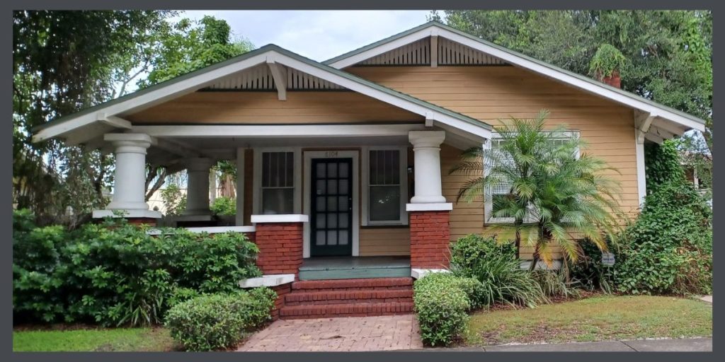 Bungalow characteristics gable