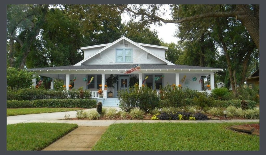 Bungalow wraparound porch