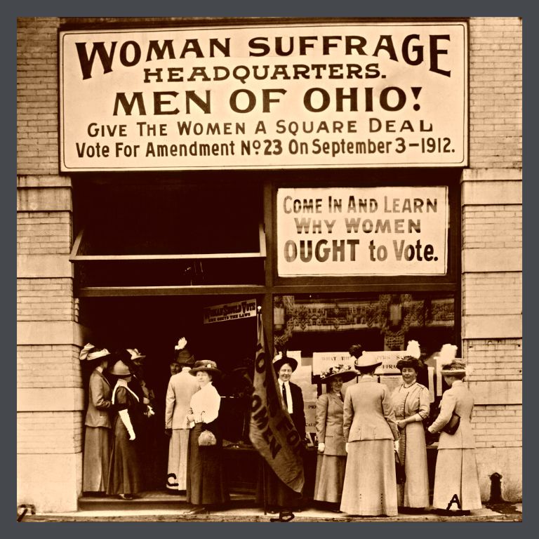 Life & Times - photo of Woman Suffrage headquarters