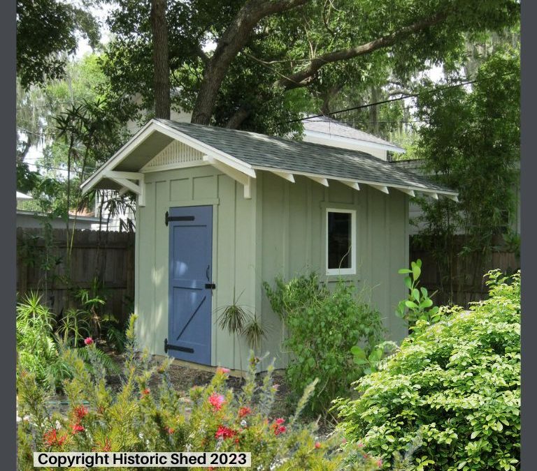 DESIGNING A SHED FOR YOUR HISTORIC BUNGALOW