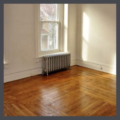 Bare bungalow interior