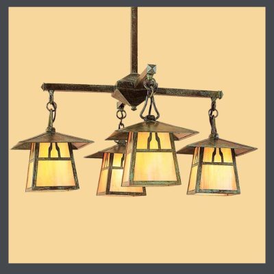 reproduction arts & crafts lighting from arroyo craftsman 