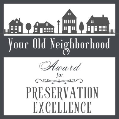 neighborhood preservation Committee award
